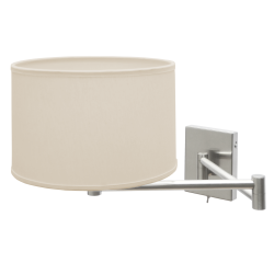 Velador Aplique Pared AP22 | Pantalla Cilíndrica Móvil 56 cm