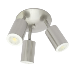 Plafón 3 Cabezales LED | Luz Orientable Techo