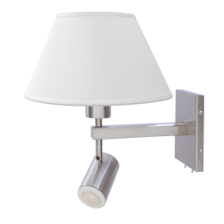 Velador de Pared Dual AP30 | Pantalla Cónica