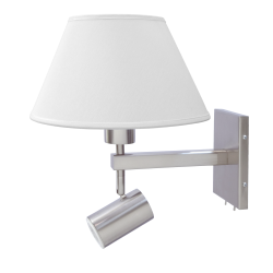 Velador de Pared Dual AP30 | Pantalla Cónica